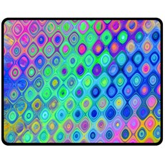 Background Texture Pattern Colorful Double Sided Fleece Blanket (Medium) 