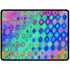 Background Texture Pattern Colorful Double Sided Fleece Blanket (large) 