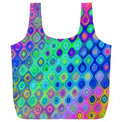 Background Texture Pattern Colorful Full Print Recycle Bags (l)  by Simbadda