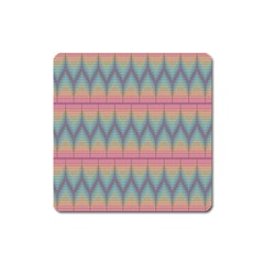 Pattern Background Texture Colorful Square Magnet