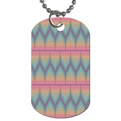 Pattern Background Texture Colorful Dog Tag (one Side)