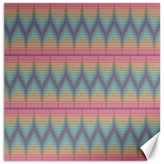 Pattern Background Texture Colorful Canvas 16  X 16   by Simbadda