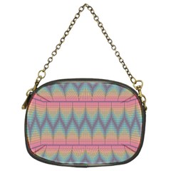 Pattern Background Texture Colorful Chain Purses (two Sides) 