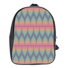 Pattern Background Texture Colorful School Bags(large) 