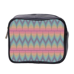 Pattern Background Texture Colorful Mini Toiletries Bag 2-side by Simbadda