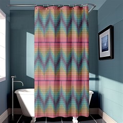 Pattern Background Texture Colorful Shower Curtain 36  X 72  (stall) 