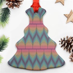 Pattern Background Texture Colorful Ornament (christmas Tree) 