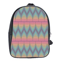 Pattern Background Texture Colorful School Bags (xl) 