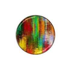 Color Abstract Background Textures Hat Clip Ball Marker (10 Pack)