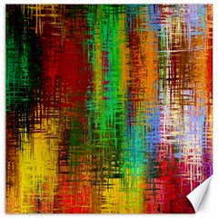 Color Abstract Background Textures Canvas 20  X 20  