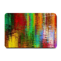 Color Abstract Background Textures Small Doormat 