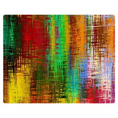 Color Abstract Background Textures Double Sided Flano Blanket (medium)  by Simbadda