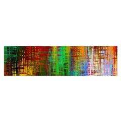 Color Abstract Background Textures Satin Scarf (oblong)