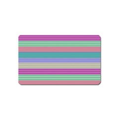 Backgrounds Pattern Lines Wall Magnet (name Card)