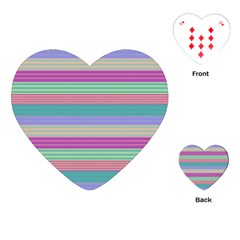 Backgrounds Pattern Lines Wall Playing Cards (heart) 