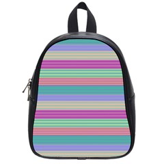 Backgrounds Pattern Lines Wall School Bags (small) 