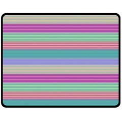 Backgrounds Pattern Lines Wall Fleece Blanket (medium)  by Simbadda