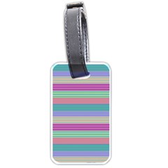 Backgrounds Pattern Lines Wall Luggage Tags (one Side) 