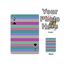 Backgrounds Pattern Lines Wall Playing Cards 54 (mini) 