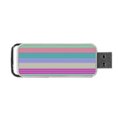 Backgrounds Pattern Lines Wall Portable Usb Flash (two Sides)