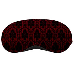 Elegant Black And Red Damask Antique Vintage Victorian Lace Style Sleeping Masks by yoursparklingshop