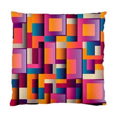 Abstract Background Geometry Blocks Standard Cushion Case (two Sides)