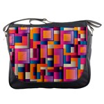 Abstract Background Geometry Blocks Messenger Bags Front