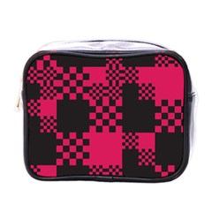 Cube Square Block Shape Creative Mini Toiletries Bags