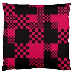 Cube Square Block Shape Creative Large Cushion Case (one Side) by Simbadda