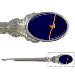 Greeting Card Invitation Blue Letter Openers by Simbadda