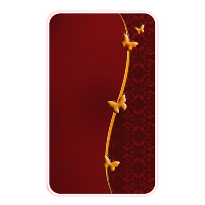 Greeting Card Invitation Red Memory Card Reader