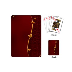 Greeting Card Invitation Red Playing Cards (mini) 