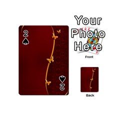 Greeting Card Invitation Red Playing Cards 54 (mini) 