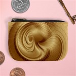 Gold Background Texture Pattern Mini Coin Purses Front