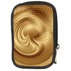 Gold Background Texture Pattern Compact Camera Cases by Simbadda