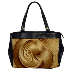 Gold Background Texture Pattern Office Handbags by Simbadda