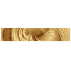 Gold Background Texture Pattern Flano Scarf (large)