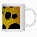 Background Design Random Balls White Mugs Right