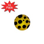 Background Design Random Balls 1  Mini Magnet (10 pack)  Front