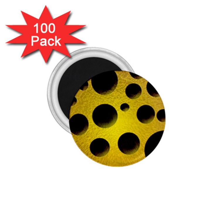 Background Design Random Balls 1.75  Magnets (100 pack) 