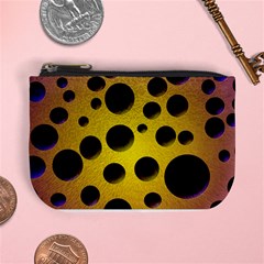 Background Design Random Balls Mini Coin Purses by Simbadda