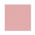 Pattern Red White Background Small Satin Scarf (Square) Front