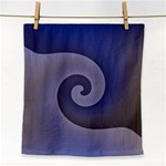 Logo Wave Design Abstract Face Towel Front