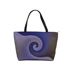 Logo Wave Design Abstract Shoulder Handbags by Simbadda