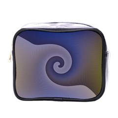 Logo Wave Design Abstract Mini Toiletries Bags by Simbadda