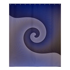 Logo Wave Design Abstract Shower Curtain 60  X 72  (medium)  by Simbadda