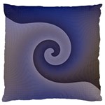 Logo Wave Design Abstract Large Cushion Case (One Side) Front