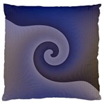 Logo Wave Design Abstract Standard Flano Cushion Case (Two Sides) Front