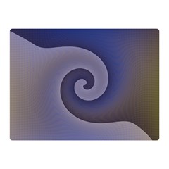 Logo Wave Design Abstract Double Sided Flano Blanket (mini)  by Simbadda