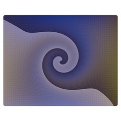 Logo Wave Design Abstract Double Sided Flano Blanket (medium)  by Simbadda